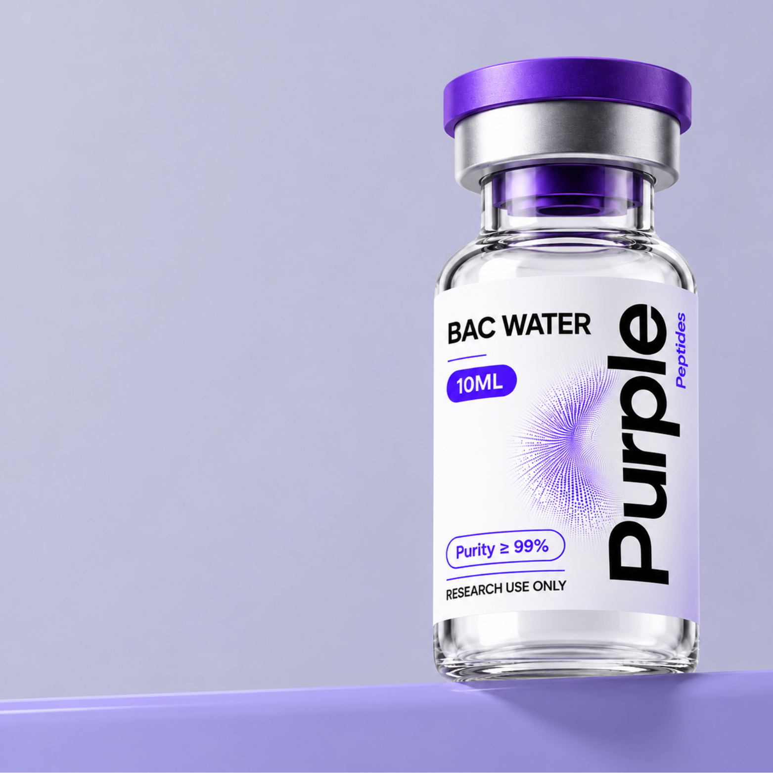 BAC Water research vial