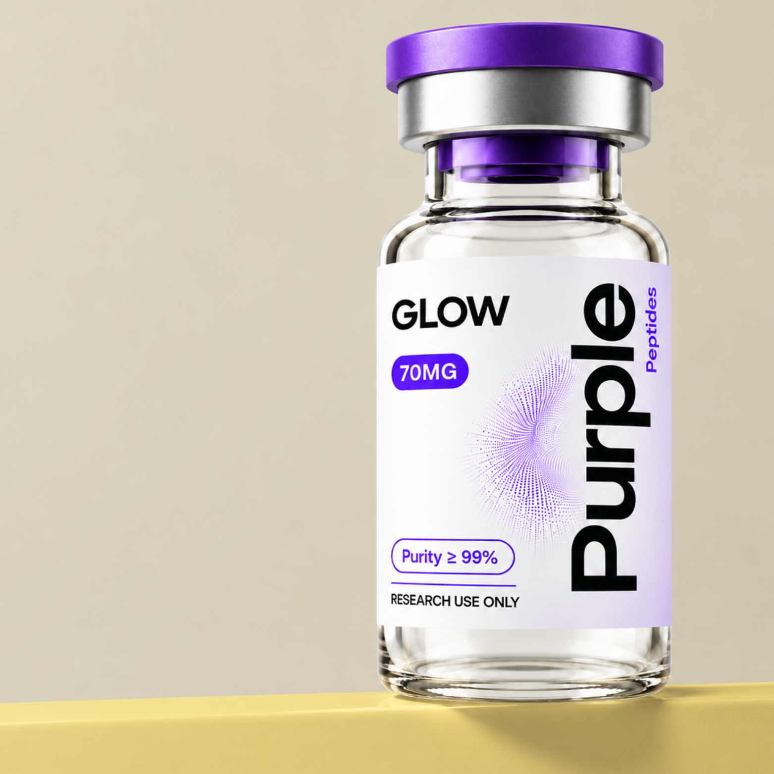 GLOW research vial