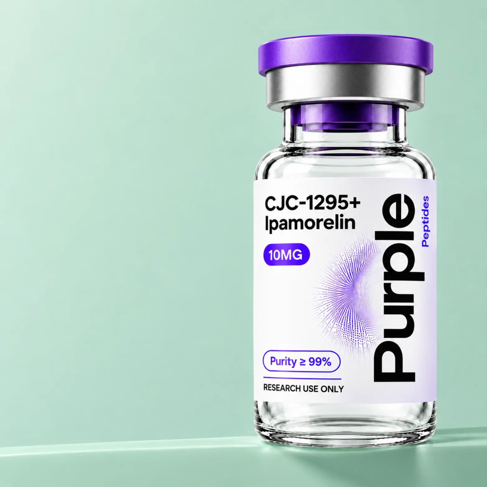 CJC-1295 + Ipamorelin research vial