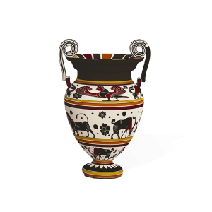 egyptian brown vase