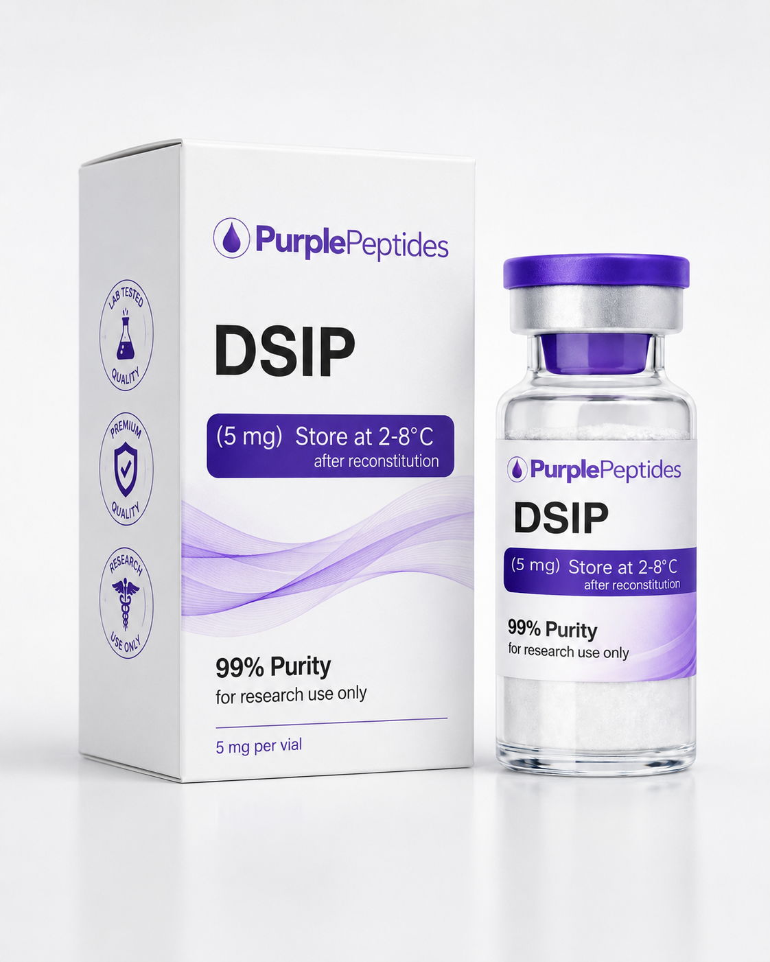 Purple Peptides DSIP information